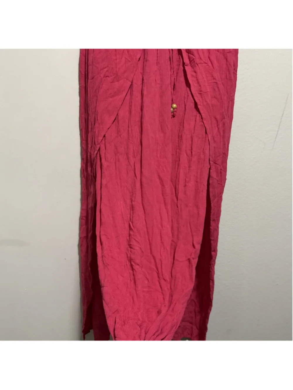 raviya cover up Slit Dress Large Nwt Pink